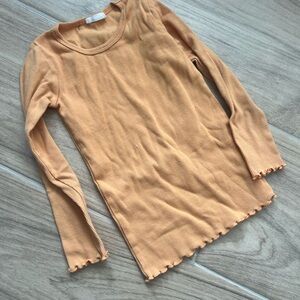 Jamie Kay Orange Long Sleeve Tee